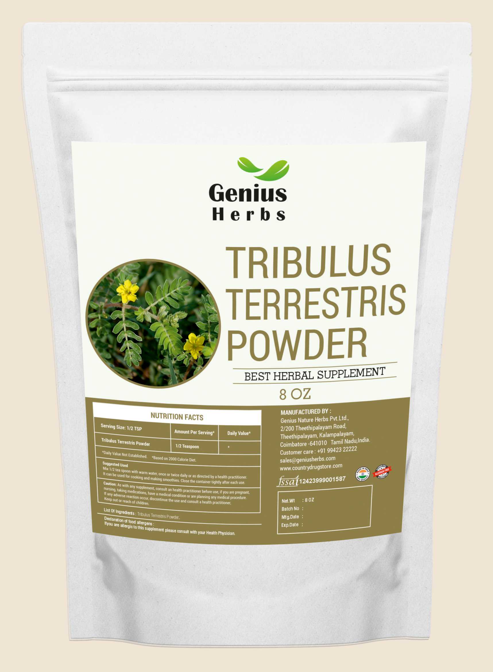 Tribulus Powder  Wholesale Manufacturer & Supplier in India